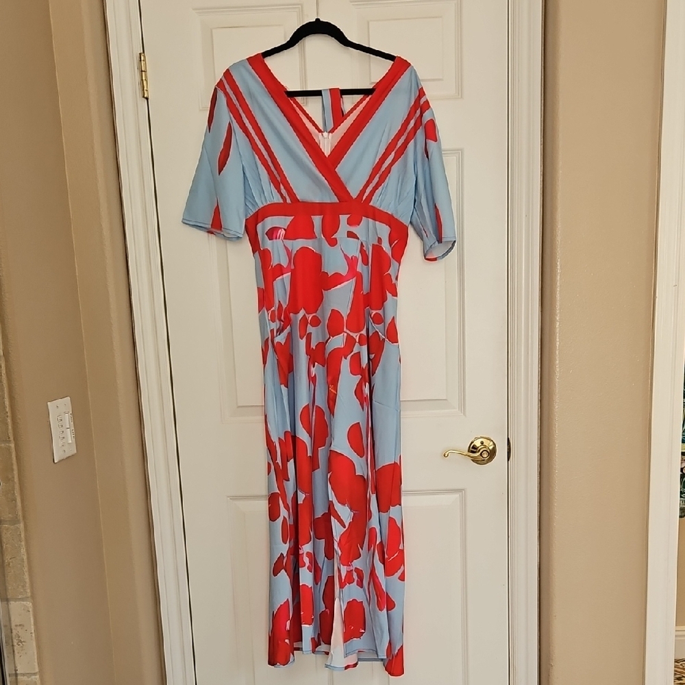 Red and Blue Dress